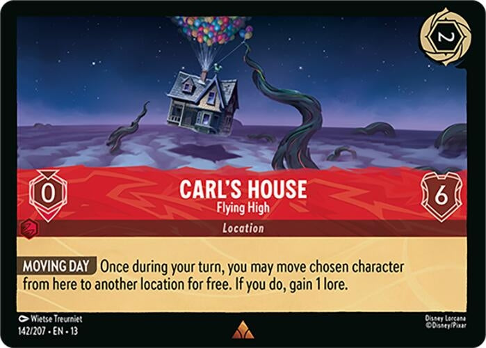 Image for Carl's House - Flying High (142/204) [Attack of the Vine!] (13) - Disney Lorcana
