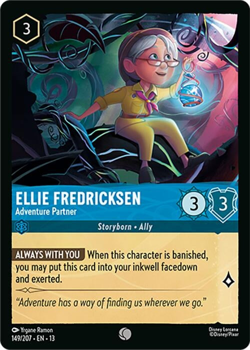Image for Ellie Fredricksen - Adventure Partner (149/204) [Attack of the Vine!] (Cold Foil) (13) - Disney Lorcana