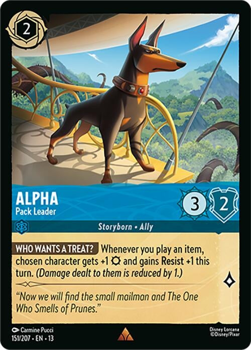Image for Alpha - Pack Leader (151/204) [Attack of the Vine!] (13) - Disney Lorcana
