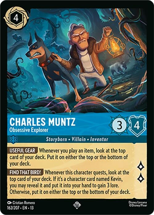 Image for Charles Muntz - Obsessive Explorer (162/204) [Attack of the Vine!] (13) - Disney Lorcana