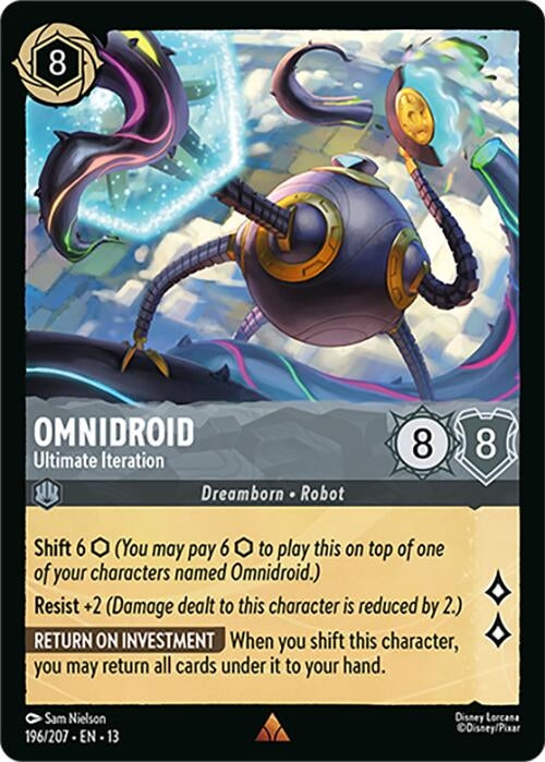 Image for Omnidroid - Ultimate Iteration (196/204) [Attack of the Vine!] (13) - Disney Lorcana