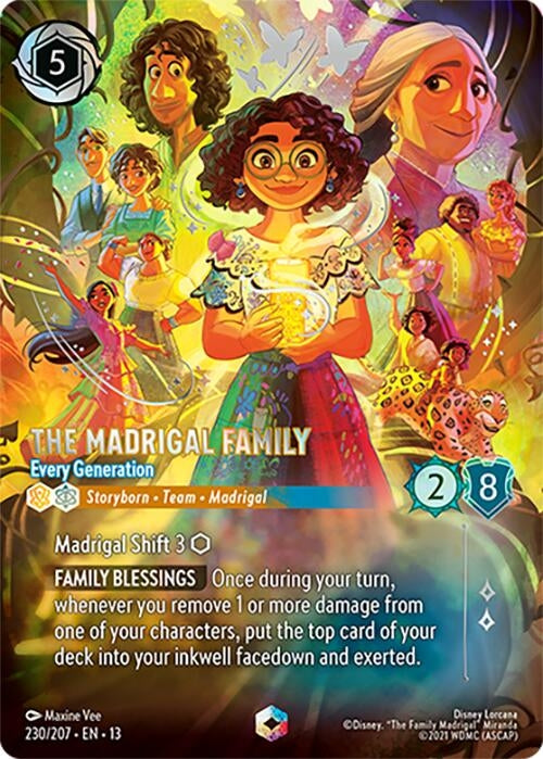 Image for The Madrigal Family - Every Generation (Enchanted) (230/204) [Attack of the Vine!] (Holofoil) (13) - Disney Lorcana